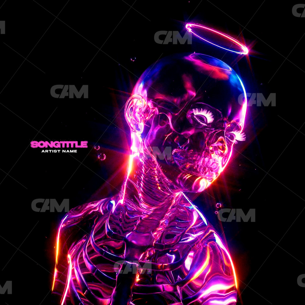 Neon Skeleton